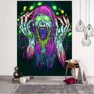 Hippie Pattern Tapestry Wall Cloth - 2020-2630 / 275x180cm
