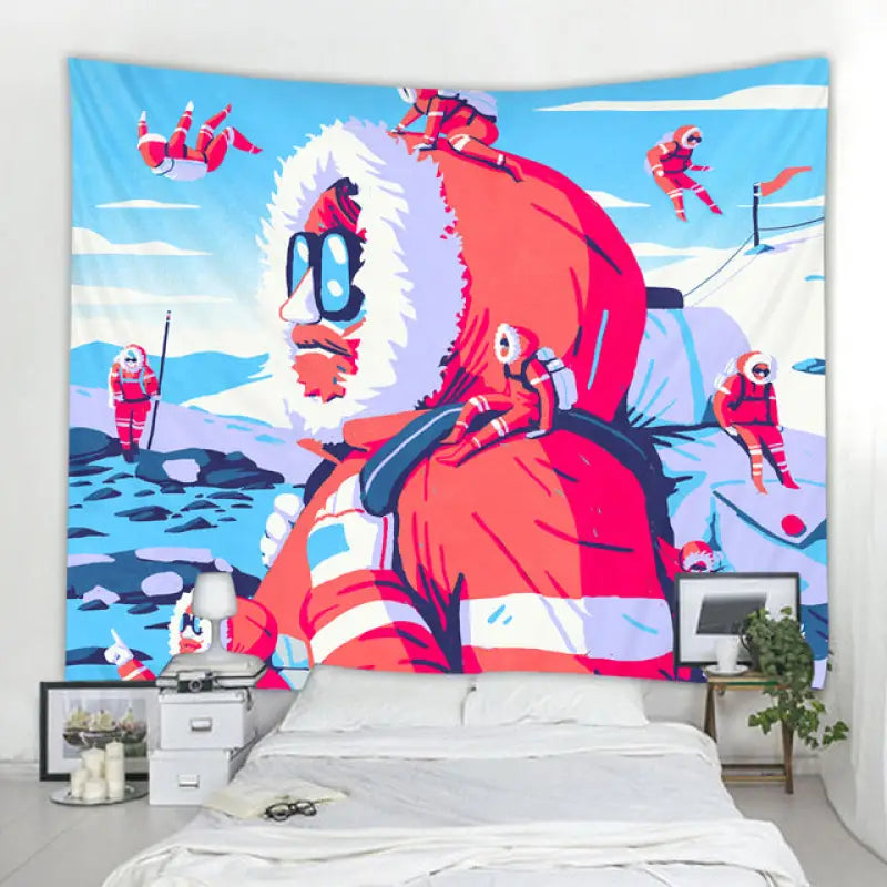Hippie Pattern Tapestry Wall Cloth - 2020-2634 / 275x180cm