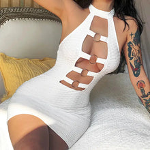 Load image into Gallery viewer, Hollow Out Sleeveless Elegant Dress