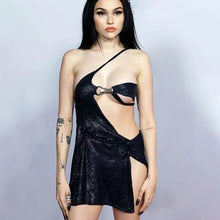 Load image into Gallery viewer, Irresistible Bling Mini Dress