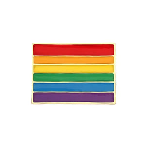 LGBT Flag Rainbow Brooches