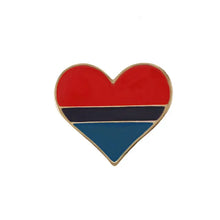Load image into Gallery viewer, LGBT Flag Rainbow Brooches