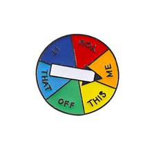 Load image into Gallery viewer, LGBT Flag Rainbow Brooches - Round