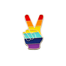 Load image into Gallery viewer, LGBT Flag Rainbow Brooches - Yeah