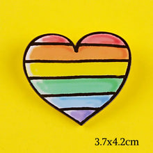 Load image into Gallery viewer, LGBT Rainbow Love Badges - HZ0032XZ