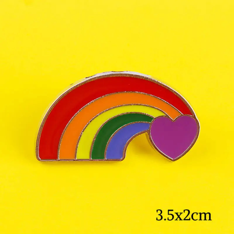 LGBT Rainbow Love Badges - HZ0208XZ