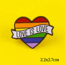 Load image into Gallery viewer, LGBT Rainbow Love Badges - HZ0211XZ