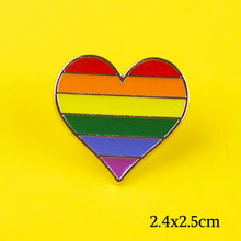 Load image into Gallery viewer, LGBT Rainbow Love Badges - HZ0212XZ