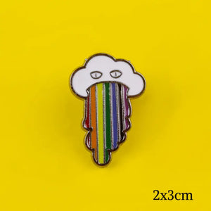 LGBT Rainbow Love Badges - HZ0485XZ