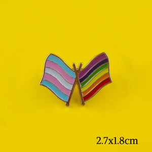 LGBT Rainbow Love Badges - HZ0487XZ