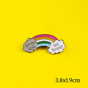 LGBT Rainbow Love Badges - HZ0619XZ