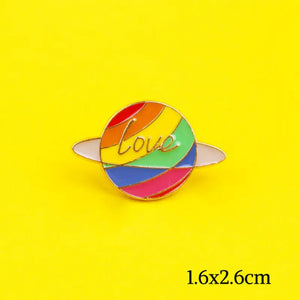 LGBT Rainbow Love Badges - HZ0753XZ