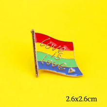 Load image into Gallery viewer, LGBT Rainbow Love Badges - HZ0754XZ