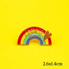 Load image into Gallery viewer, LGBT Rainbow Love Badges - HZ0756XZ