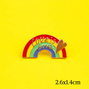 LGBT Rainbow Love Badges - HZ0756XZ