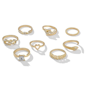 Matching Snake Rings Sets - 2