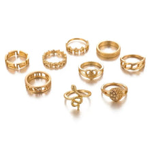 Load image into Gallery viewer, Matching Snake Rings Sets - 3