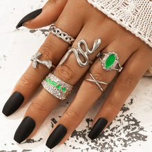 Load image into Gallery viewer, Matching Snake Rings Sets - 5