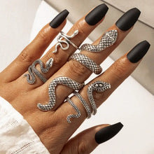 Load image into Gallery viewer, Matching Snake Rings Sets - 8