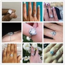 Load image into Gallery viewer, Micro Paved Crystal Zircon Elegant Ring