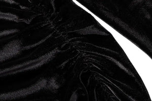 Monte Carlo Velvet Ruched Dress