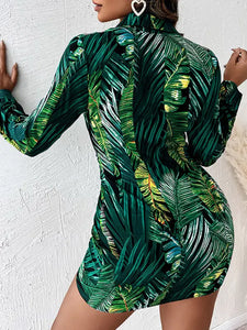 More Than Enough Tropical Dress