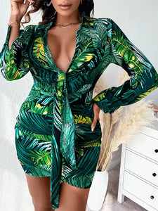 More Than Enough Tropical Dress
