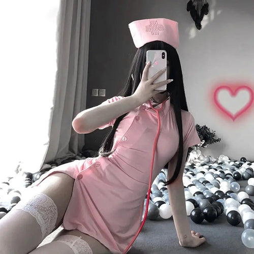 Nurse Cosplay Erotic Maid Outfit