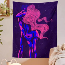 Load image into Gallery viewer, Psychedelic 80s Aesthetic Wall Tapestry - 95X73 / 1