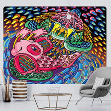 Load image into Gallery viewer, Psychedelic Mandala Wall Tapestry - A24-451 / 275X180cm