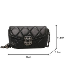 Load image into Gallery viewer, Quilted PU Leather Crossbody Luxury Handbag