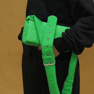 Quilted Plaid Crossbody Luxury Handbag