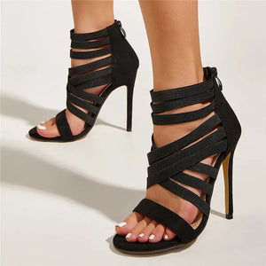 Sexy Open Toe Gladiator High Heel Shoes