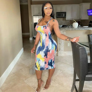 Off Shoulder Criss-Cross Dress