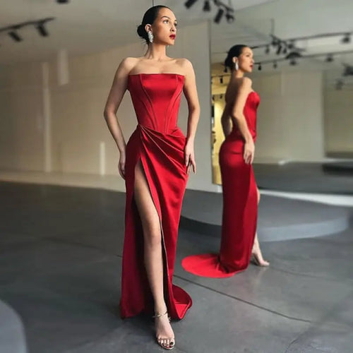 Off Shoulder Draped Maxi Dress