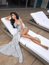 Load image into Gallery viewer, Off the Shoulder Draped Party Club Dress