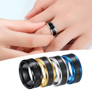 Smart Sensor Body Temperature Ring