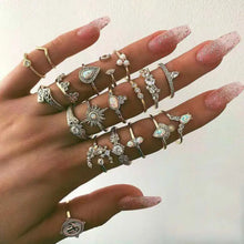 Load image into Gallery viewer, Snake Vintage Bague Ring Sets - 11