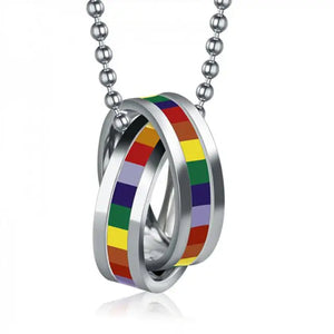 Stainless Steel Pride Necklace - 16N1303
