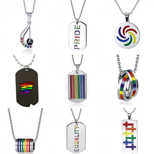 Stainless Steel Pride Necklace