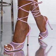 Load image into Gallery viewer, Star Style Bling High Heel Shoes