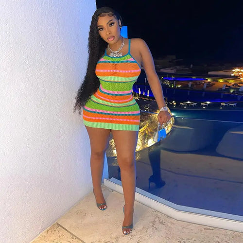 Stormy Weather Mini Bodycon Dress