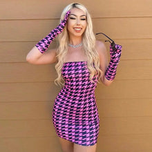 Load image into Gallery viewer, Strolling Around Town Mini Tube Dress