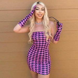 Strolling Around Town Mini Tube Dress