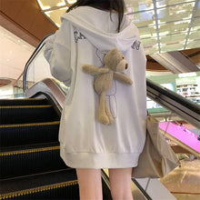 Load image into Gallery viewer, Teddy Bear Kawaii Hoodie