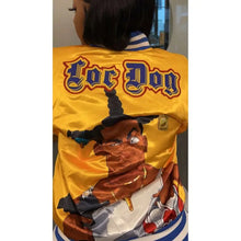 Load image into Gallery viewer, Varsity Racing Oversize Bomber Jacket