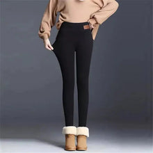 Load image into Gallery viewer, Velvet Warm Heigh Waist Comfortable Stretchy Leggings